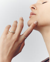 Mili White Diamonds Ring
